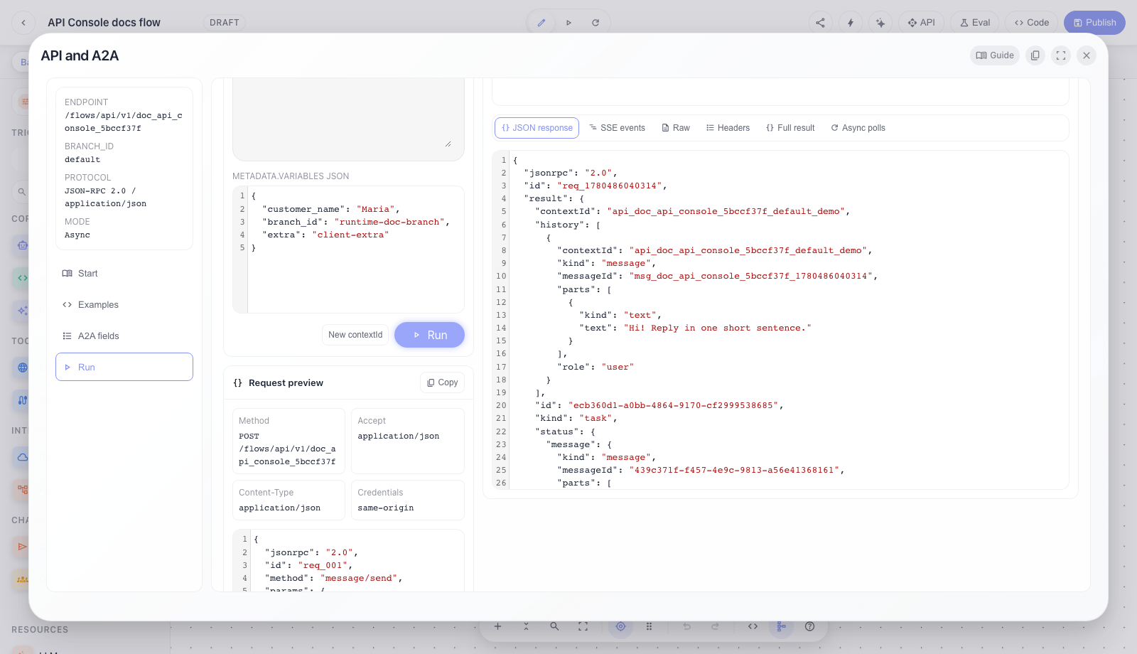 Test async submit and subsequent tasks/get polls